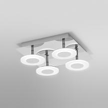 Osram SMART+ Matter over Wifi Orbis Wall Wave 300x300mm Chrome mit Tunable White