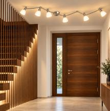 OSRAM LED SPOT G9 6-flammiger LED-Deckenstrahler 11,4 W 1.200 lm 2700 K warmweiß Silber schwenkbar