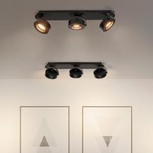 OSRAM LED Decor Spot Venus 3er Deckenstrahler Schwarz schwenkbar