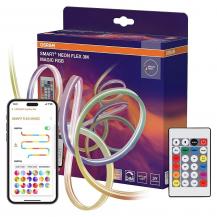 3M OSRAM LED-Streifen Smart+ Wifi Neon Flex Magic Outdoor IP44 - mit RGB und Lichteffekten, mit Fernbedienung, dimmbar