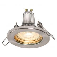 5er Set OSRAM LED Spot Set Recess Essential GU10 5x2,6W Brushed Nickel | Einbaudurchmesser: 60 mm