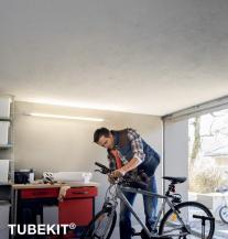 150cm OSRAM TubeKIT LED Röhrenleuchte 21.5W 4000K universalweißes Licht mit Netzstecker und Schalter