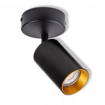 OSRAM LED SPOT ETERNAL BLACK AND GOLD 1XGU10 ROUND