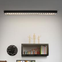 OSRAM Office Line Grid Curve Deckenleuchte 120cm 40W 4000K Click-DIM Schwarz