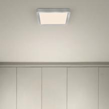 OSRAM ORBIS QUICKFIX SQUARE 245x245mm 20W CLICK DIM 830 SILBER