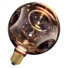 OSRAM DECOR LED Flat Lamp 3,5W 827 E27 Electro Glass Medium Black nicht dimmbar