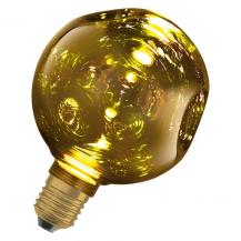 OSRAM DECOR LED Flat Lamp 3,5W 827 E27 Electro Glass Small Gold nicht dimmbar