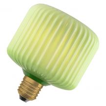 OSRAM E27 LED Dekor Flat Lamp 3,5W 827 nicht dimmbar Glas Square grün 300 lm