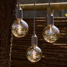 OSRAM ENDURA Decor Portable Pendant Hängelampe 7m 3x4W E27 IP44 Grau