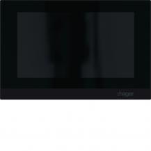 Hager Innenstation video IP intercom view, sw