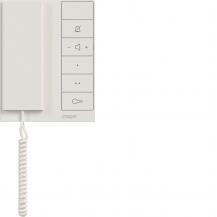 Hager Innens. aud. IP Hörer intercom speak, ws