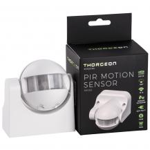 THORGEON PIR Bewegungsmelder 180° 12m IP44 Außenbereich 1200W LED 300W