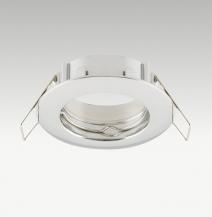 EVN 514011 Deckeneinbauleuchte Chrom ohne Fassung Einbaudurchmesser 65 mm