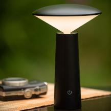 Lucide JIVE – wiederaufladbare LED Tischlampe CCT IP44 für Innen & Außen in Schwarz