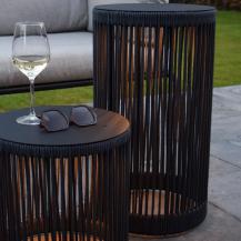 Lucide PINGI Akku-Stehlampe LED Outdoor IP44 Schwarz 3-StepDim