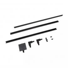 Lucide TRACK Starter-Set Schienensystem 1-Phase 2m Schwarz ohne Leuchten/ Leuchtmittel