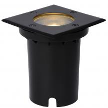 Lucide BILTIN Bodeneinbaustrahler IP67 Schwarz GU10