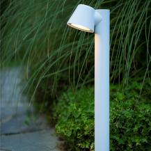 Lucide DINGO-LED Pollerleuchte Weiß – 5W GU10, 3000K, IP44