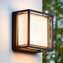 Lucide SINGA LED – Außenwandleuchte LED 1x10W 3000K IP54 Schwarz