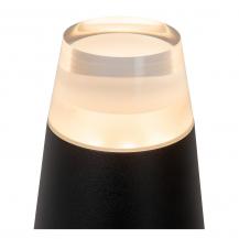 Lucide OPUS LED Pollerleuchte Schwarz – 9W, 2700K, IP54, 28 cm