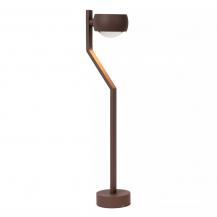 Lucide ESTAL LED Pollerleuchte Rostfarben – 9W, 2700K, IP54, 50 cm