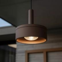 Lucide LENZ LED Außen-Pendelleuchte rostfarben IP54