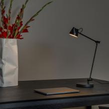 Lucide Leselampe MILNE – Touchdimmer Schwarz
