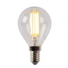 Lucide P45 LED Glühfadenlampe Ø4,5 cm E14 4W 2700K dimmbar Transparent