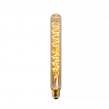Lucide T32 LED Glühfadenlampe Ø3,2cm E27 4,9W 2200K Amber dimmbar Rohr