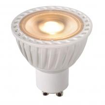 Lucide MR16 GU10 LED 5W 2200K–2700K 350 lm dimmbar Weiß – flexibles warmweißes LED-Leuchtmittel mit 3-Step-Dim
