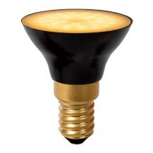 Lucide G45 LED Lampe E14 5W 2700K 3-StepDim Schwarz modern Ø4,3cm