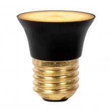 Lucide G45 LED Lampe E27 5W 2700K 3-StepDim Schwarz modern Ø4,3cm