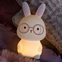 Lucide PINCHA RABBIT – Wiederaufladbare Nachtlampe Kinderzimmer