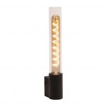 Lucide PILAR – Außenwandleuchte E27 IP54 Schwarz Essential