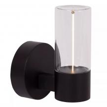 Lucide FILANI Wandleuchte Schwarz LED 6,5W IP54 Essential