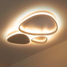 Lucide SAMLING - LED Deckenleuchte 30W CCT 2700K–4000K Taupe