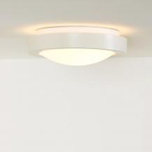 Lucide FRESH LED Deckenleuchte Badezimmer Ø27 cm E27 IP44 Weiß Acryl