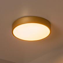 Lucide UNAR LED Deckenleuchte Ø30cm 3-StepDim 2700K Messing modern