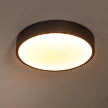 Lucide UNAR LED Deckenleuchte Ø30cm 3-StepDim 2700K Schwarz modern