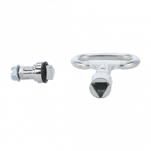 ABB AR831007 Schloss-Einsatz Dreikant 11mm, inklusive Schlüssel für ARIA