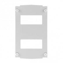 ABB AR032S03 Abdeckplatte mit Ausschnitt für REG-Reihen a 6TE, 12TE für ARIA 32