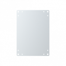 ABB AR043M03 Montageplatte 350x250 Sendzimir verzinktes Stahlblech 2mm für ARIA 43