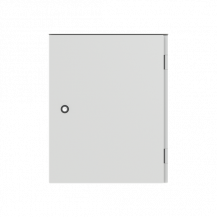 ABB AR054P33 Schrank 515x415x230 ARIA, Doppelbart 3mm, 3-Punktschließung IP66, IK08