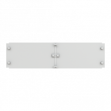 ABB EH3PE2EH Bodenplatte 1086x285x3 Gr.2, mitBefestigung