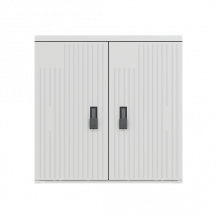 ABB EH3C92D2 Schrank AP Gr.2 1125x1115x320 EH3, Doppeltür jeweils mit SHG-DS, Innenraum symmetrisch getrennt