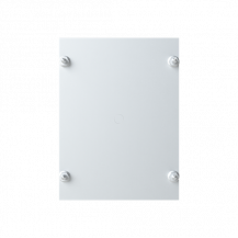ABB AP1MS Montageplatte134x99x2mm Sendzimir verzinktes Stahlblech 2mm