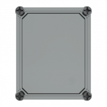 ABB AP1TC Deckel 185x150x45mm Polycarbonat, transparent mit Deckelschrauben
