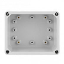 ABB AP1B Unterteil 186x151x95 geschlossen APO RAL7035 allseitig geschlossen