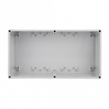 ABB AP81B Unterteil 550x300x130 geschlossen APO RAL7035 allseitig geschlossen
