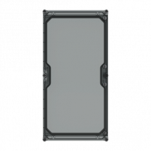 ABB AP61STHC Klappdeckel 600x300x45mm Deckel mit Fingergriff für Klapptür, transparent